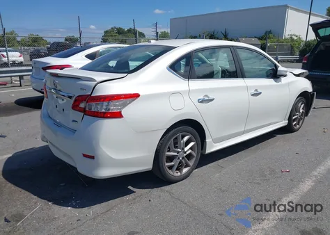 2013 Nissan Sentra Sr из США, поврежденный, VIN 3N1AB7AP4DL791390
